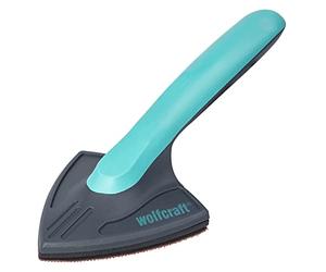 wolfcraft 5884000 1 Ponceuse D'angle Auto-agrippante Delta 95mm,argent