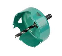 Wolfcraft Trépan plaquiste 5970000 – Acier carbone – Diamètre 76 mm