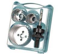 Wolfcraft 5980000 Coffret de trépans Électricité et Plomberie BIM Ø 35/43/68 mm G