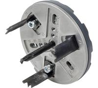 wolfcraft 5985000 - Scie Cloche Réglable - Diamètre 35-80 mm - Profondeur de Coupe 30 mm