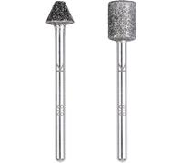 Wolfcraft 5989000 Jeu de broches à meuler diamantée 1 set