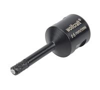 wolfcraft 5996000 - Trépan Diamant Ceramic - Profondeur de coupe 35 mm - Diamètre 6 mm - Compatibilité Carrelage