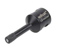 wolfcraft 5997000 - Trépan Diamant Ceramic - Profondeur de coupe 35 mm - Diamètre 8 mm - Compatibilité Carrelage
