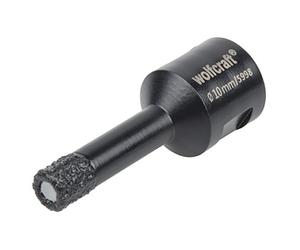 wolfcraft 5998000 - Foret diamant "Ceramic", filetage M 14, profondeur de coupe 35 mm