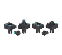 Wolfcraft Mâchoires de serrage 6166000 – pointes de peinture, aide à la fixation des pièces