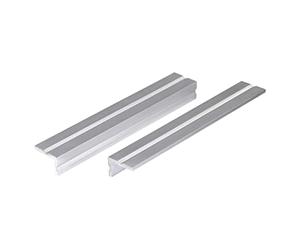 wolfcraft 6171000 - Mâchoires d'Étau en Aluminium - Pour établis