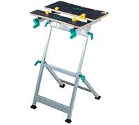 wolfcraft 6182000 - Etabli de Serrage et de Bricolage Master 600 - Réglable en Hauteur et Pliage Rapide - Charge Max. 120 kg