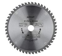 wolfcraft 6548000 6548000-Disco de Sierra Circular HM, 48 dient, Serie Naranja