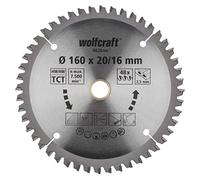 wolfcraft 6620000 6620000-Disco de Sierra Circular HM, 48 dient, Serie Lila