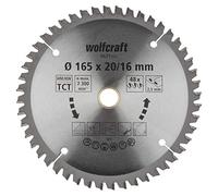 wolfcraft 6621000 6621000-Disco de Sierra Circular HM, 48 dient, Serie Lila