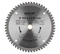 wolfcraft 6622000 6622000-Disco de Sierra Circular HM, 56 dient, Serie Lila