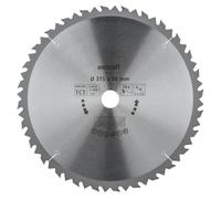 wolfcraft 6742000 1 Lame de Scie Circulaire de Table Ø 315 Mm, Ct, Alésage Ø 30 Mm, 28 Dents, Surface Poncée, Denture Sablée, Alternée argent