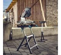 Wolfcraft 6871000 Table de serrage Master 750 Ergo 13.2 kg noir, argent noir, gris, vert G