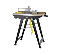 wolfcraft 6906000 - Établi Multifonction pour Machines - MASTER CUT 1500 Pliable et Compact - Charge max. 200 kg
