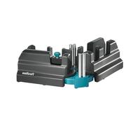 wolfcraft 6948000 Bevel Plus Boîte à onglets oblique Noir