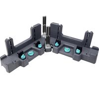 Wolfcraft 6956000 Fausse Équerre et Boîte à Onglets PRO pour Plinthes