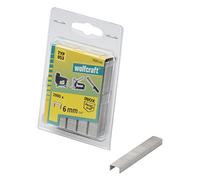 wolfcraft 7025000 Agrafes Type 053 Inox 6 mm Argent