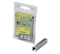 wolfcraft 7046000 (L) grapas de lomo ancho, tipo 053 PACK 1000,argent