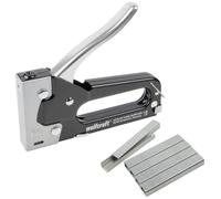 wolfcraft 7090000 Lot Agrafeuse Manuelle Tacocraft 6 avec 1000 Agrafes 8 mm type 053, Boitier Métallique