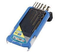 wolfcraft 7118000 Coffret de 6 Forets hélicoïdaux meulés au cobalt Ø 2-8 mm