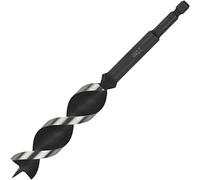 wolfcraft 7136000 Foret pour Bois Épais « Speedwinder », Noir
