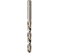 wolfcraft 7564010 1 Foret à Métaux HSS Meulé, ø 10 mm, Longueur de 133 mm Argent