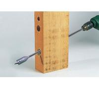 Wolfcraft 7629000 Rallonge de mèche à fraiser plate longueur totale 270 mm 1/4 (6.3 mm) 1 pce