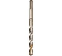 wolfcraft 7819010 1 Foret à Béton "Standard", Hm-ct, Ø 9 Mm, Longueur de Spirale 100 Mm, Longueur Totale 160 Mm, Angle de Pointe 130°, Queue Sds-plus argent