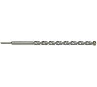 Wolfcraft 7917000 carbure de tungstène Foret à matériaux 3 pièces 8 mm, 10 mm, 12 mm Longueur totale 400 mm tige hexagonale 1 set