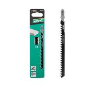 wolfcraft 8031000 - Lames de scie sauteuse - Lame à denture HM avec queue en T - Spécialement conçue pour le béton cellulaire - Profondeur de coupe 75 mm