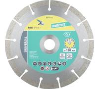 Wolfcraft 8315000 Disque à tronçonner diamanté 180 mm 1 pc(s)