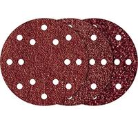 Wolfcraft Set d'abrasifs pour ponceuse excentrique 8404000 - perforés, auto-agrippants 150 mm 10 pcs
