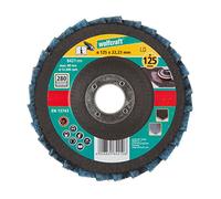 wolfcraft 8421099 Disque à lamelles avec fibre fin Ø 125 x 22,2 mm