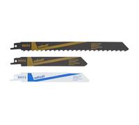 Wolfcraft Jeu de lames pour scie sabre 8437000 pour bois tendre, métal, arbres Lot de 3