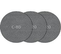 wolfcraft 8464000 Lot de 5 Disques auto-agrippant maille Carbure de Silicium Ø 125 mm