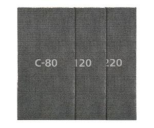 wolfcraft 8468000 Lot de 5 Disques auto-agrippant maille Carbure de Silicium 93 x 190 mm