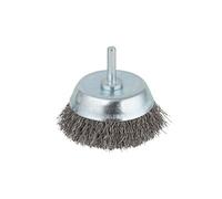 Brosse Wolfcraft métallique soucoupe diamètre 75 mm 9931032
