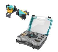 wolfcraft 8629000 Set projet Assemblages en angle invisibles - Pour les vissages cachés à angle de 90°