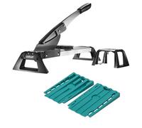 wolfcraft 8638000 - Kit de projet « pose de sols vinyle et stratifié » - Presse coupante + 30 cales universelles de qualité supérieure