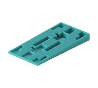 wolfcraft 8648000 - Cales de dilatation en plastique - Lot de 120 cales en plastique - idéales pour la réalisation de joints de dilatation