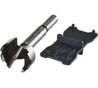 Wolfcraft 8728000 1 Fraise D'encastrement Ø35 Mm, Queue Ø 10 Mm, Longueur 90 Mm + Guide de Pose