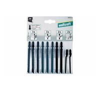 Wolfcraft Assortiments de lames de scie sauteuse Bosch 10 Lames
