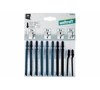 Wolfcraft Assortiments de lames de scie sauteuse Bosch 10 Lames