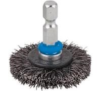 Wolfcraft Brosse à disque en fil d'acier 2103000 1 pce