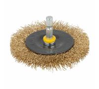 Wolfcraft Brosse à disque tige-Ø 1/4 (6.3 mm) 2110000 1 pce