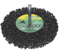 Wolfcraft Brosse à Roue Universelle 100Mm Shank 6Mm