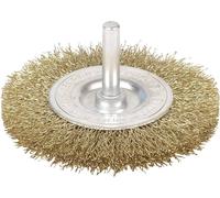 Wolfcraft Brosse circulaire en laiton 2110000 – 75×10 mm – Tige 1/4 (6,3 mm) – 1 pièce