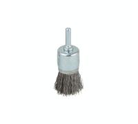 8474000 Brosse Métallique pinceau ø 25 mm queue ronde ø 6 mm