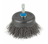 Wolfcraft® Brosse métallique pot 6 D 75mm