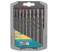 WOLFCRAFT Coffret M-9 forets béton CT - Ø3-10